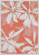 Monaco Coastal Floral Ivory/Orange Area Rug