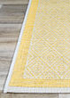Monaco Sea Pier Sand/Lemon Area Rug