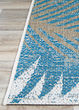 Monaco Tropical Palms Ocean Area Rug