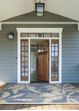 Monaco Coastal Floral Ivory/Sapphire Area Rug