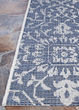 Monte Carlo Palmette Navy/Ivory Area Rug