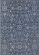 Monte Carlo Summer Vines Navy/Ivory Area Rug