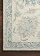 Norabel NOR-04 Ivory/Blue Area Rug