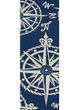 Outdoor Escape Mariner Navy/Ivory Area Rug
