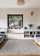 Prairie Geo Mosaic Grey Blush Area Rug