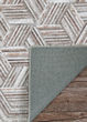 Prairie Geo Mosaic Grey Blush Area Rug