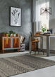 Provo 5761 Charcoal Tribe Area Rug