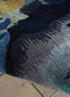 Prismatic PRS09 Silver/Blue Area Rug