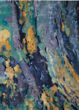 Prismatic PRS09 Silver/Blue Area Rug