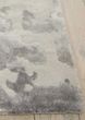 Prismatic PRS12 Silver Grey Area Rug