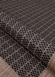 Recife Checkered Field Black/Cocoa Area Rug