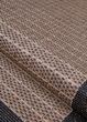 Recife Checkered Field Cocoa/Black Area Rug