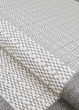 Recife Checkered Field Grey/White Area Rug