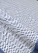 Recife Checkered Field Ivory/Indigo Area Rug