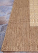 Recife Checkered Field Natural/Cocoa Area Rug