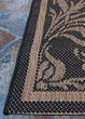 Recife Garden Cottage Black/Cocoa Area Rug