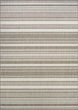 Recife Gazebo Stripe Champ/Taupe Area Rug