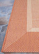 Recife Stria Texture Natural/Terra Cotta Rug