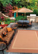 Recife Stria Texture Natural/Terra Cotta Rug
