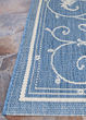 Recife Veranda Champagne/Blue Rug