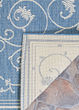 Recife Veranda Champagne/Blue Rug