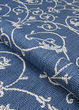 Recife Veranda Ivory/Indigo Area Rug