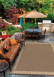 Recife Wicker Stitch Cocoa/Natural Area Rug