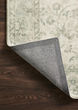 Rosette ROS-02 Ivory/Silver Area Rug