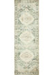Rosette ROS-08 Teal/Ivory Area Rug