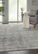 Rustic Textures RUS01 Ivory/Silver Area Rug