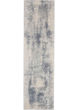 Rustic Textures RUS02 Blue/Ivory Area Rug