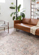 Skye SKY-01 Blush/Grey Area Rug