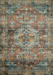 Skye SKY-07 Terracotta/Sky Area Rug
