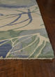 Sparta 3105 Blue/Green Silhouette Area Rug