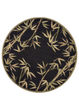 Sparta 3147 Black Bamboo Border Area Rug