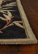 Sparta 3147 Black Bamboo Border 8'6"x11'6" Area Rug