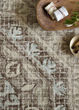 Tatum TW-02 Stone/Blue Area Rug