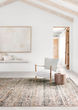 Theia THE-03 Taupe/Multi Area Rug
