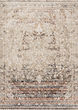 Theia THE-05 Taupe/Brick Area Rug