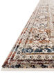 Theia THE-05 Taupe/Brick Area Rug