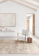 Theia THE-07 Natural/Rust Area Rug