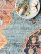 Graham GRA-02 Blue/Sunrise Area Rug