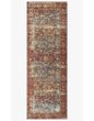 Kennedy KEN-05 Denim/Brick Area Rug