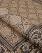 Recife Garden Lattice Cocoa/Black Area Rug