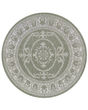 Recife Antique Medallion Sage Leaf/Ivory Rug
