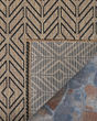 Recife Cabana Tile Driftwood/Black Area Rug