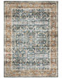 Charleston cha06 Blue/Rust Area Rug