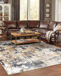 Bowen 4928x Grey/Gold Area Rug