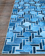 Prairie Solstice Marine Blue Area Rug