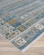 Siena Tessera Blue/Gold/Steel Area Rug